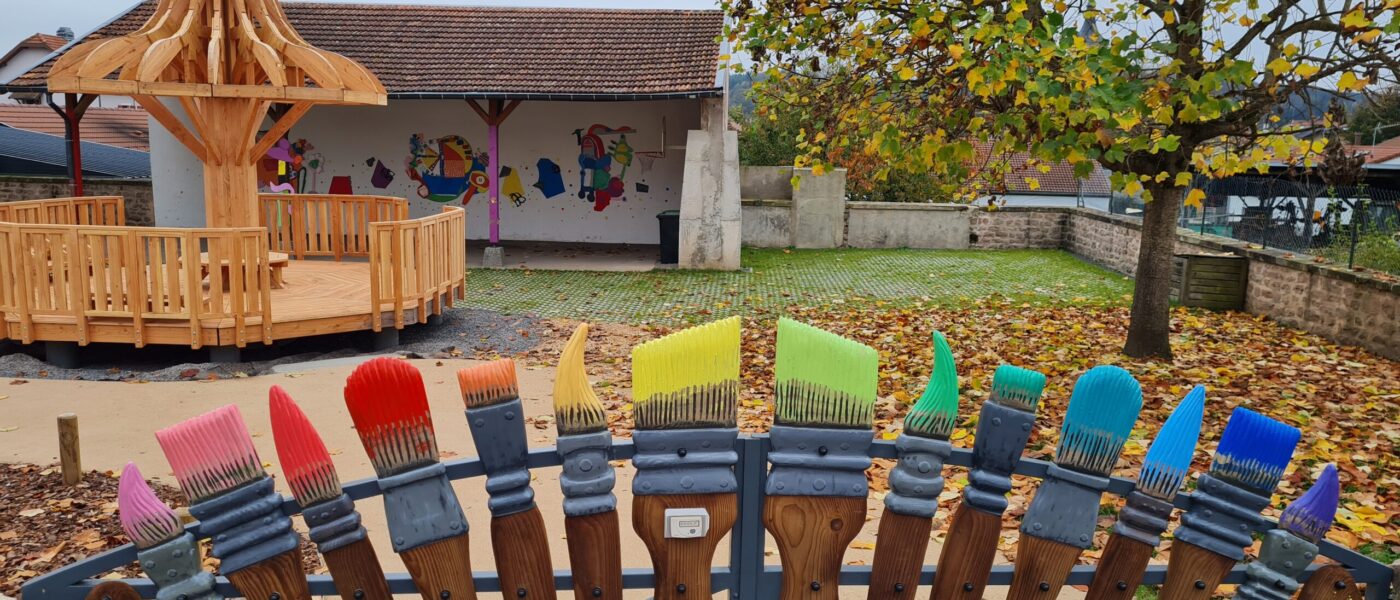 Une cour d’école pour rêver demain