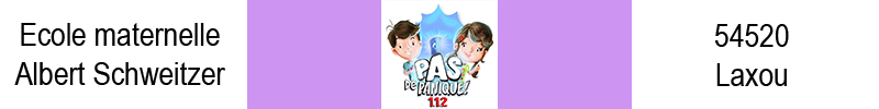 P-A-S de panique 112 ! en maternelle