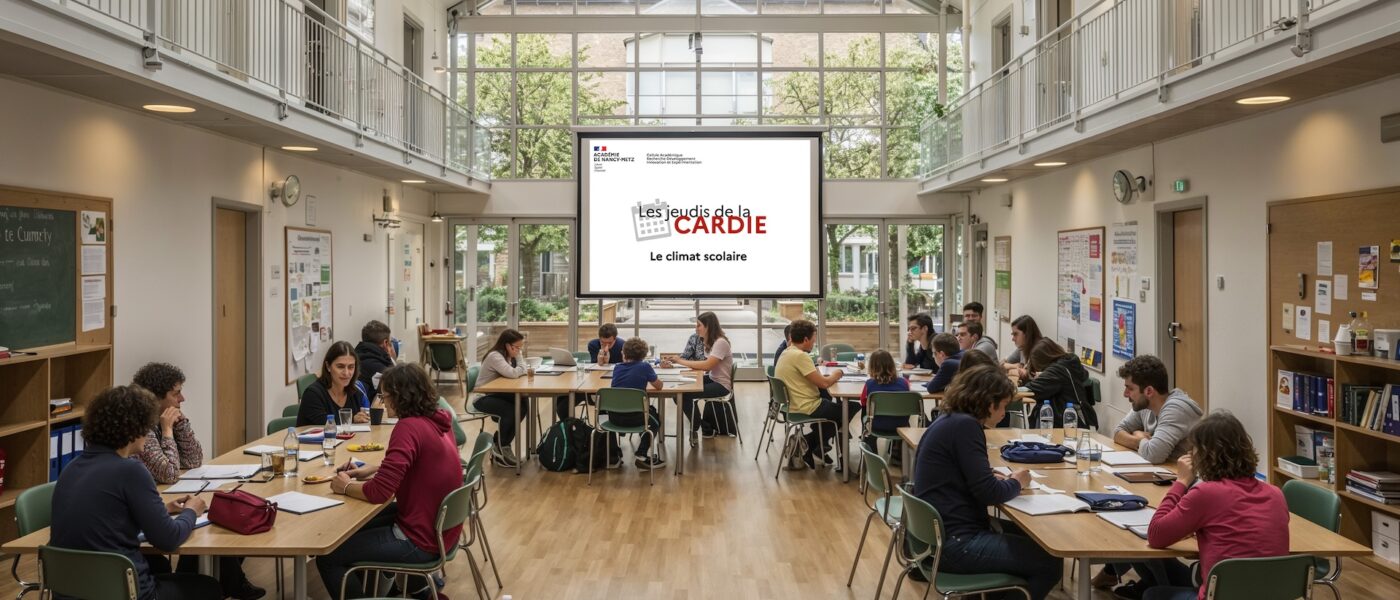 Jeudi de la CARDIE n°2 : le climat scolaire Jeudi de la CARDIE n°2 : le climat scolaire
