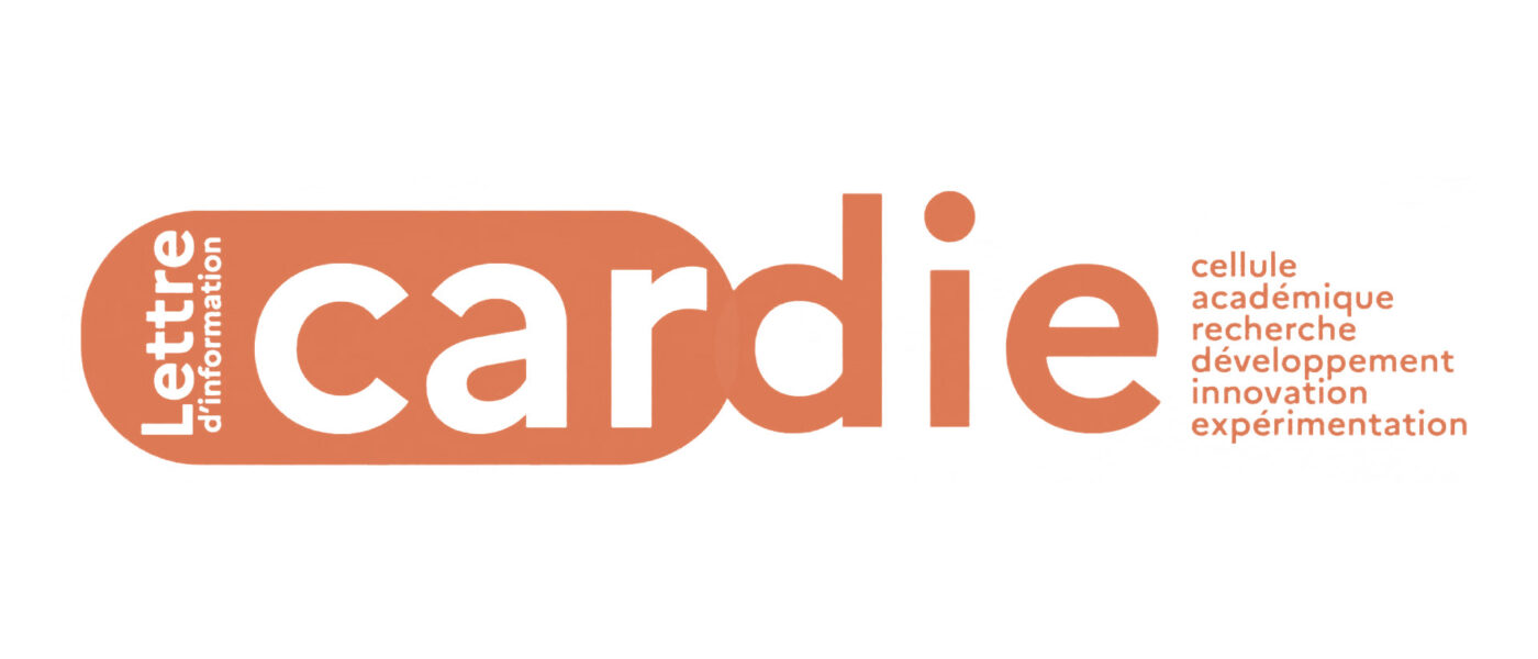 La première lettre d’information de la CARDIE La première lettre d’information de la CARDIE